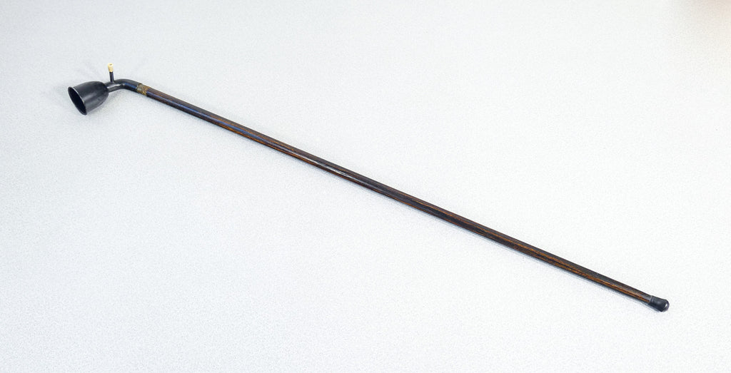 bastone passeggio cornetto acustico segreto teatro theater walking stick antico
