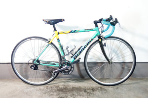 bicicletta corsa bianchi alloy pro reparto corse cambio campagnolo veloce