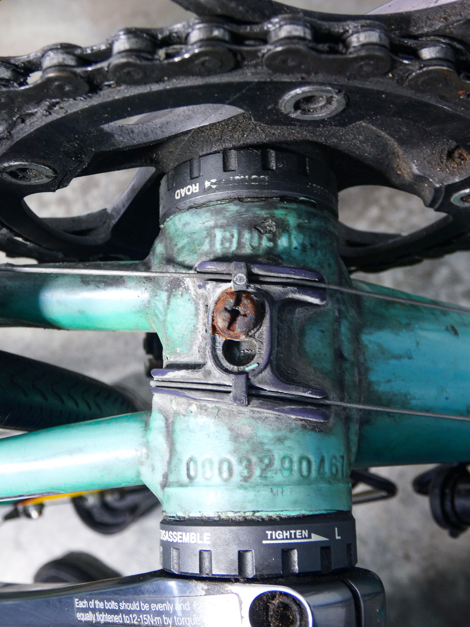 bicicletta corsa bianchi alloy pro reparto corse cambio campagnolo veloce