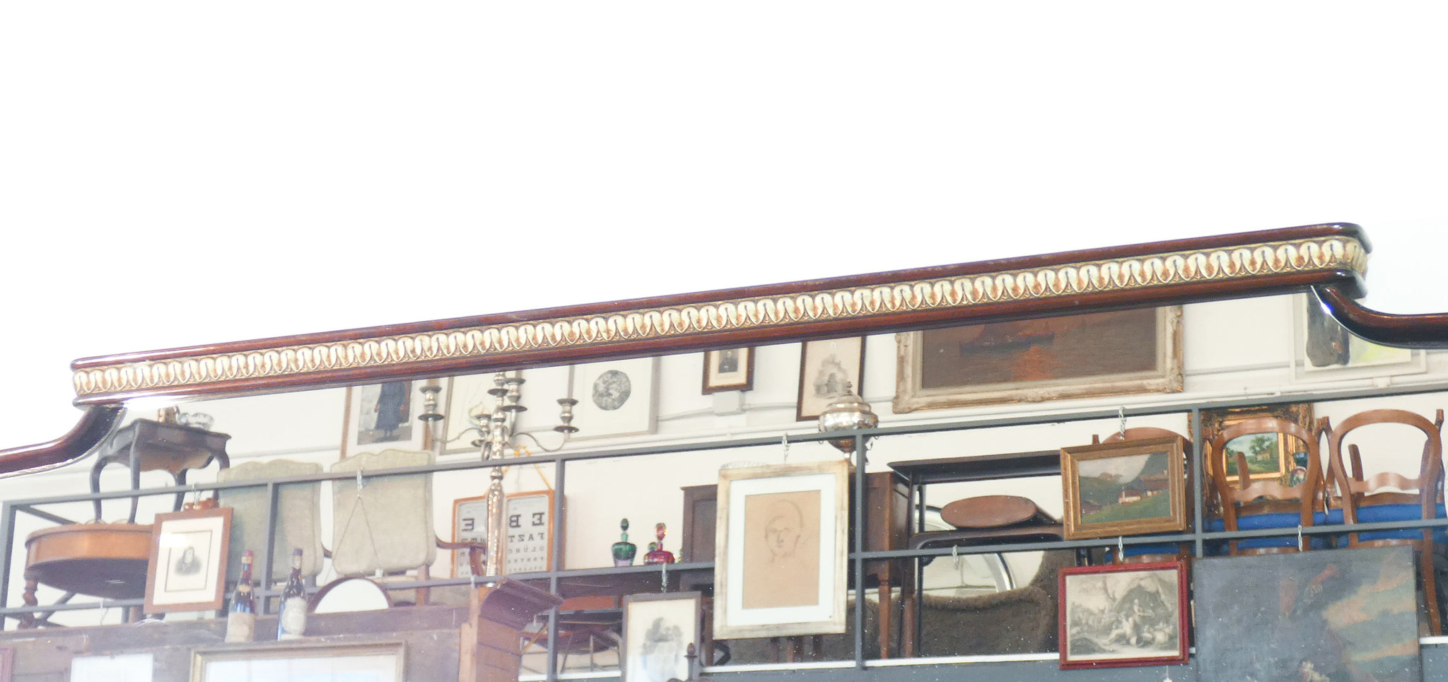 buffet enfilade specchiera specchio credenza design osvaldo borsani 1950s