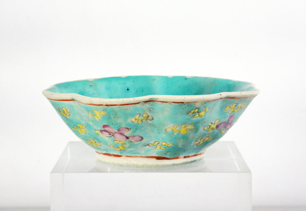 ciotola ceramica smalto cina epoca 1900 piatto porcellana cinese antica