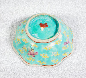ciotola ceramica smalto cina epoca 1900 piatto porcellana cinese antica