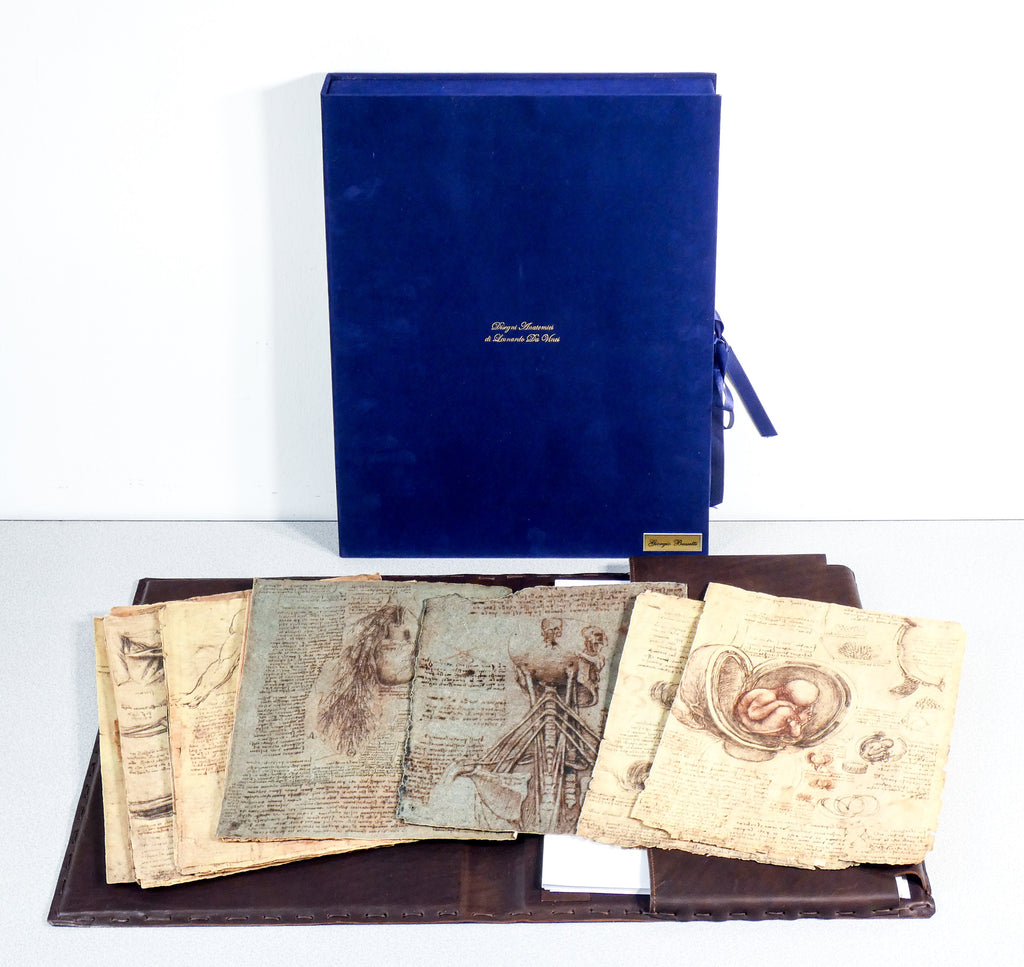 codice anatomia leonardo da vinci manoscritto facsimile libro omnia arte