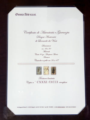 codice anatomia leonardo da vinci manoscritto facsimile libro omnia arte