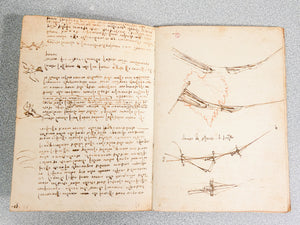 codice volo uccelli leonardo da vinci giunti barbera 1976 manoscritto facsimile
