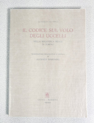 codice volo uccelli leonardo da vinci giunti barbera 1976 manoscritto facsimile