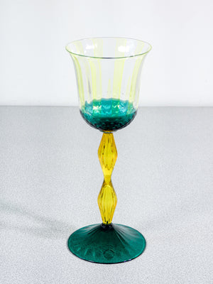 collezione bicchieri in scena design alessandro mendini per venini completa 9pz