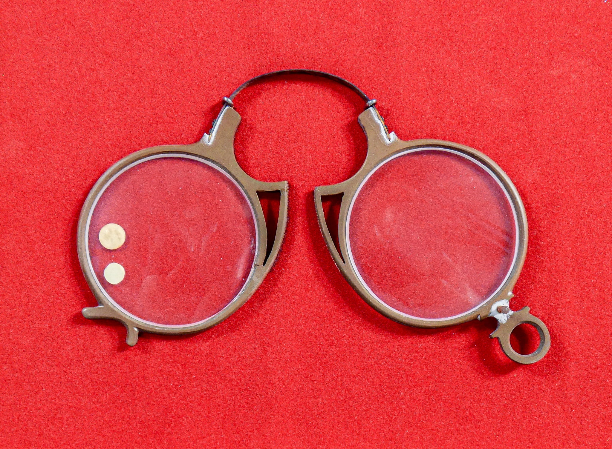 collezione occhiali occhialini epoca 5 pz pince nez lorgnette epoca 1800