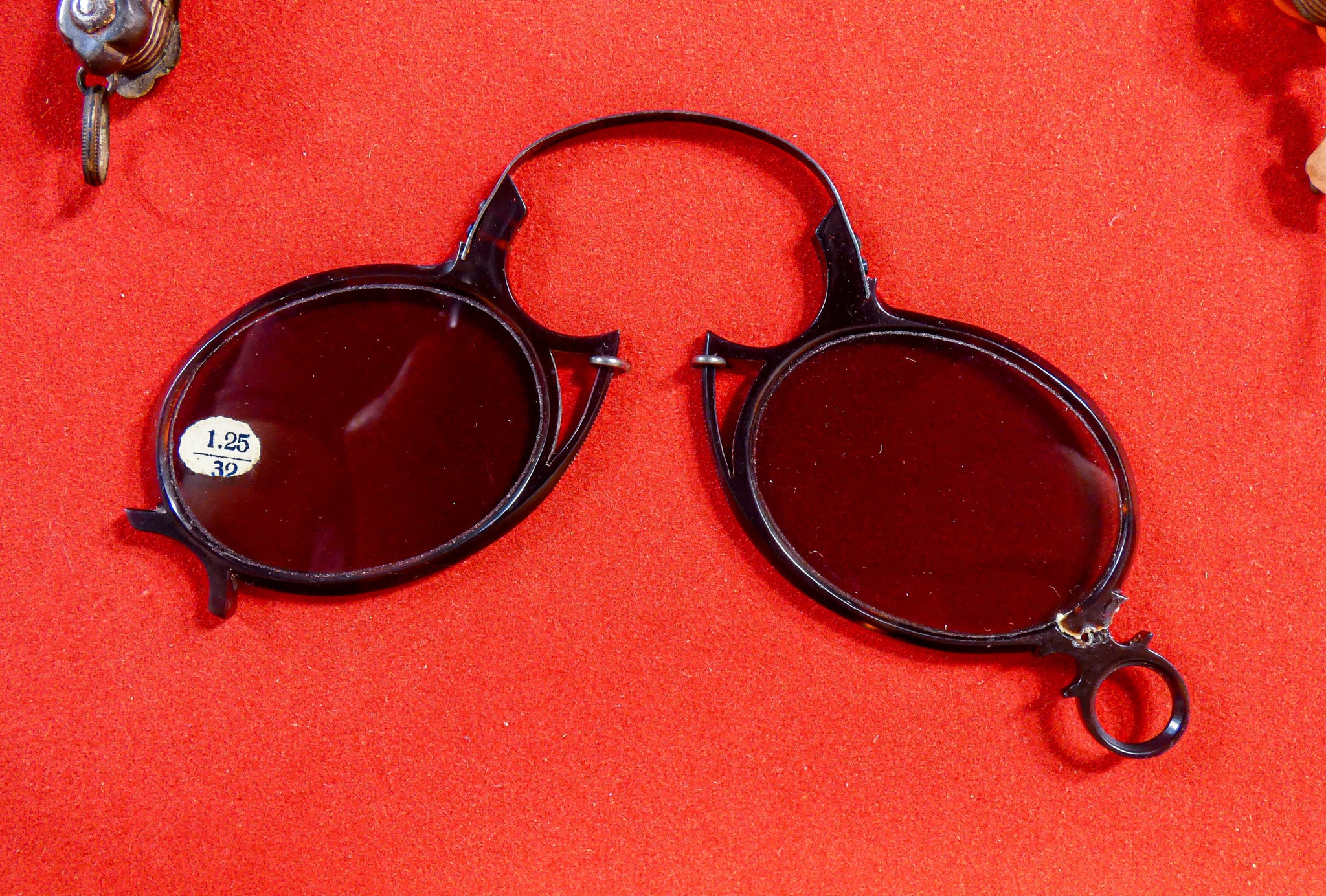 collezione occhiali occhialini epoca 5 pz pince nez lorgnette epoca 1800