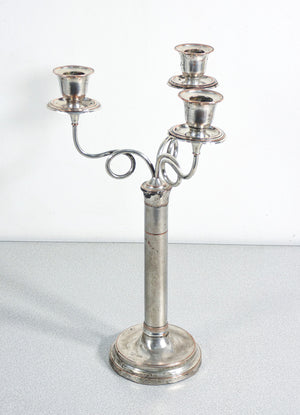 coppia candelabri candelieri placcato argento old sheffield epoca 1800 antica