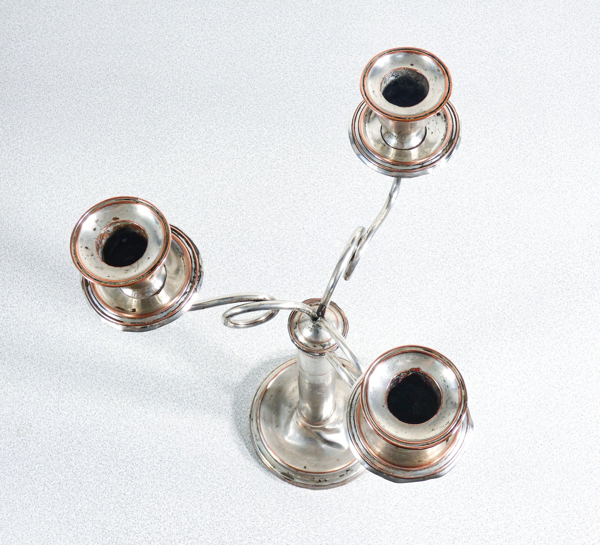 coppia candelabri candelieri placcato argento old sheffield epoca 1800 antica