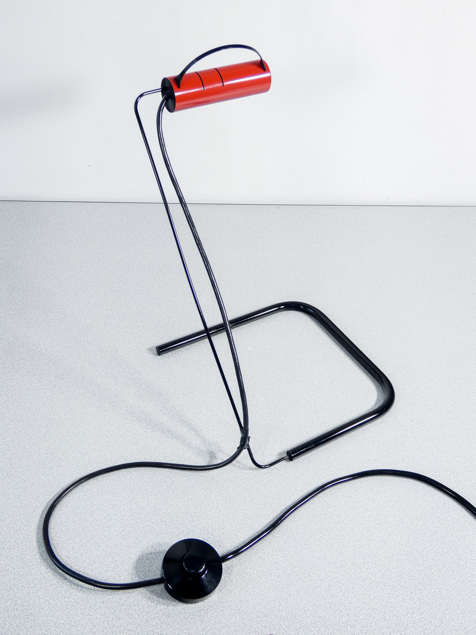 coppia lampade slalom design vico magistreti per oluce vintage da tavolo