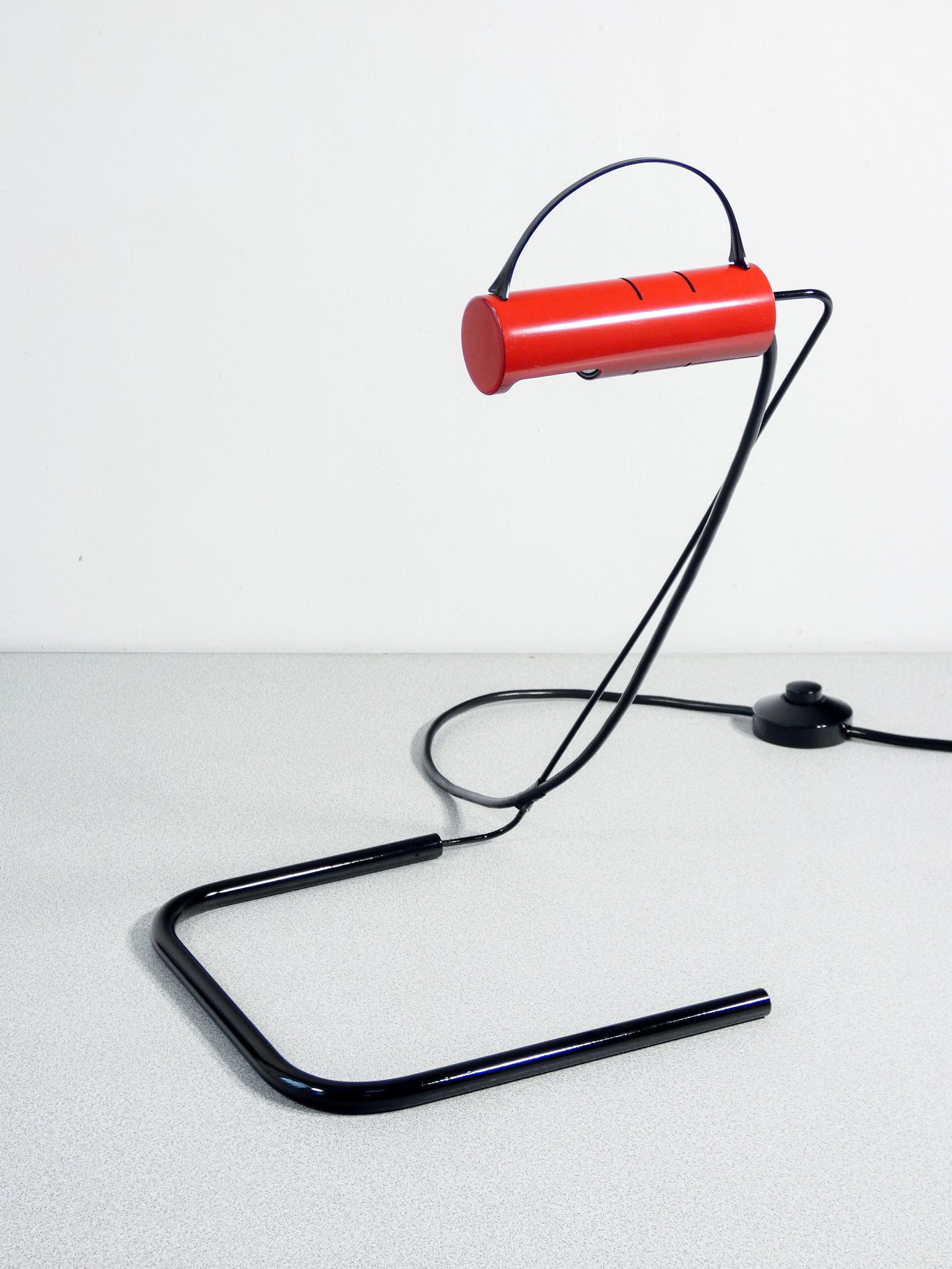 coppia lampade slalom design vico magistreti per oluce vintage da tavolo