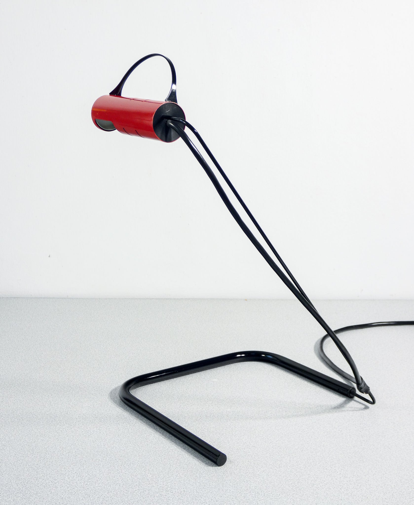 coppia lampade slalom design vico magistreti per oluce vintage da tavolo