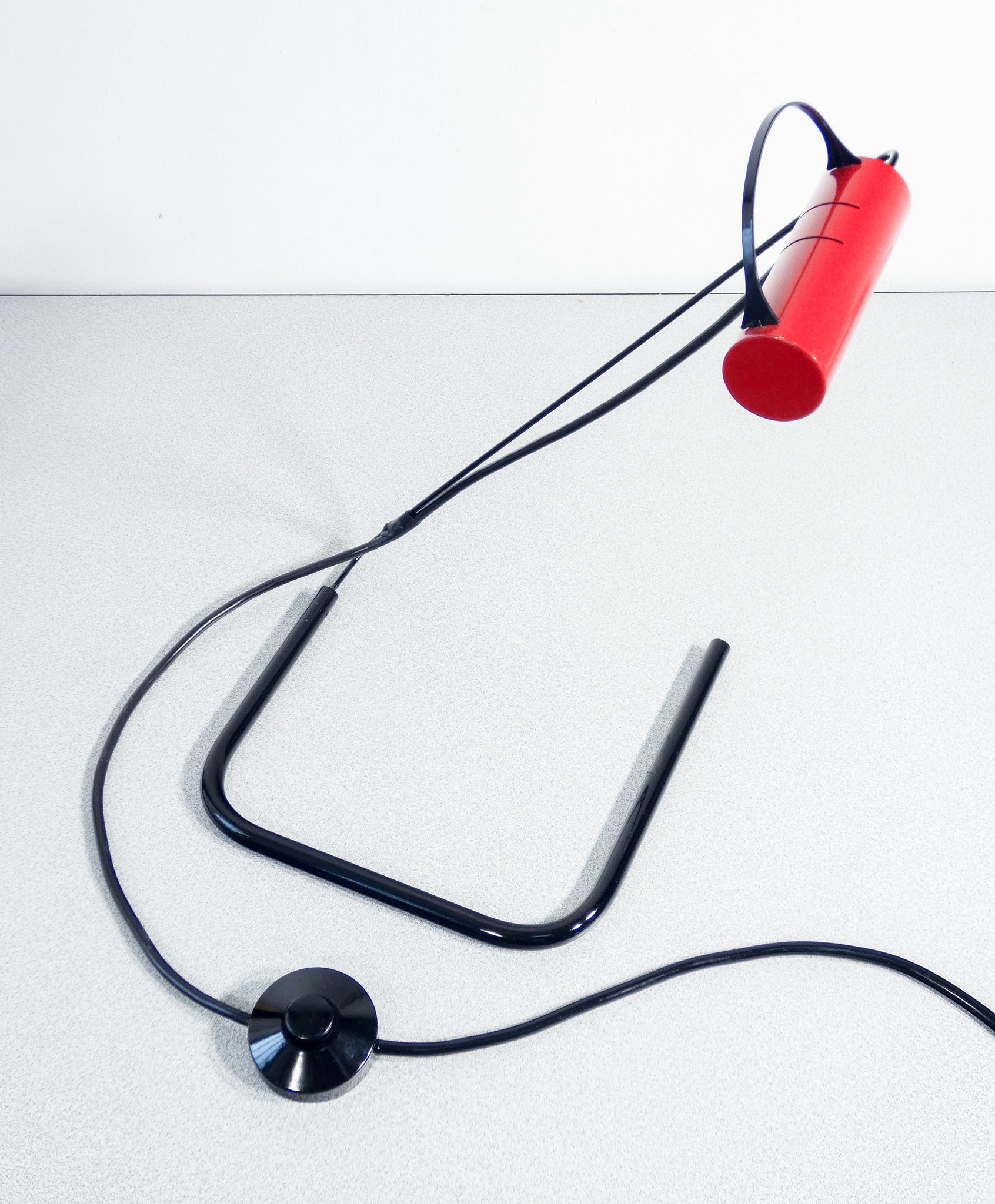 coppia lampade slalom design vico magistreti per oluce vintage da tavolo