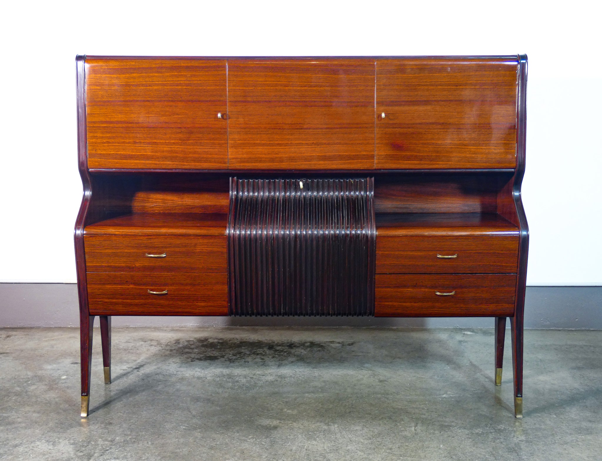 credenza design osvaldo borsani mobile bar cabinet italia 1950s vintage epoca