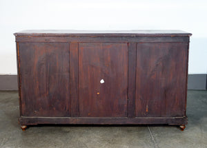 credenza napoleone iii legno radica intarsiata epoca 1800 3 ante antica