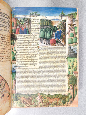 divina commedia dante 1491 manoscritto codice miniato salerno ed fascimile