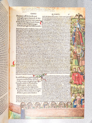 divina commedia dante 1491 manoscritto codice miniato salerno ed fascimile