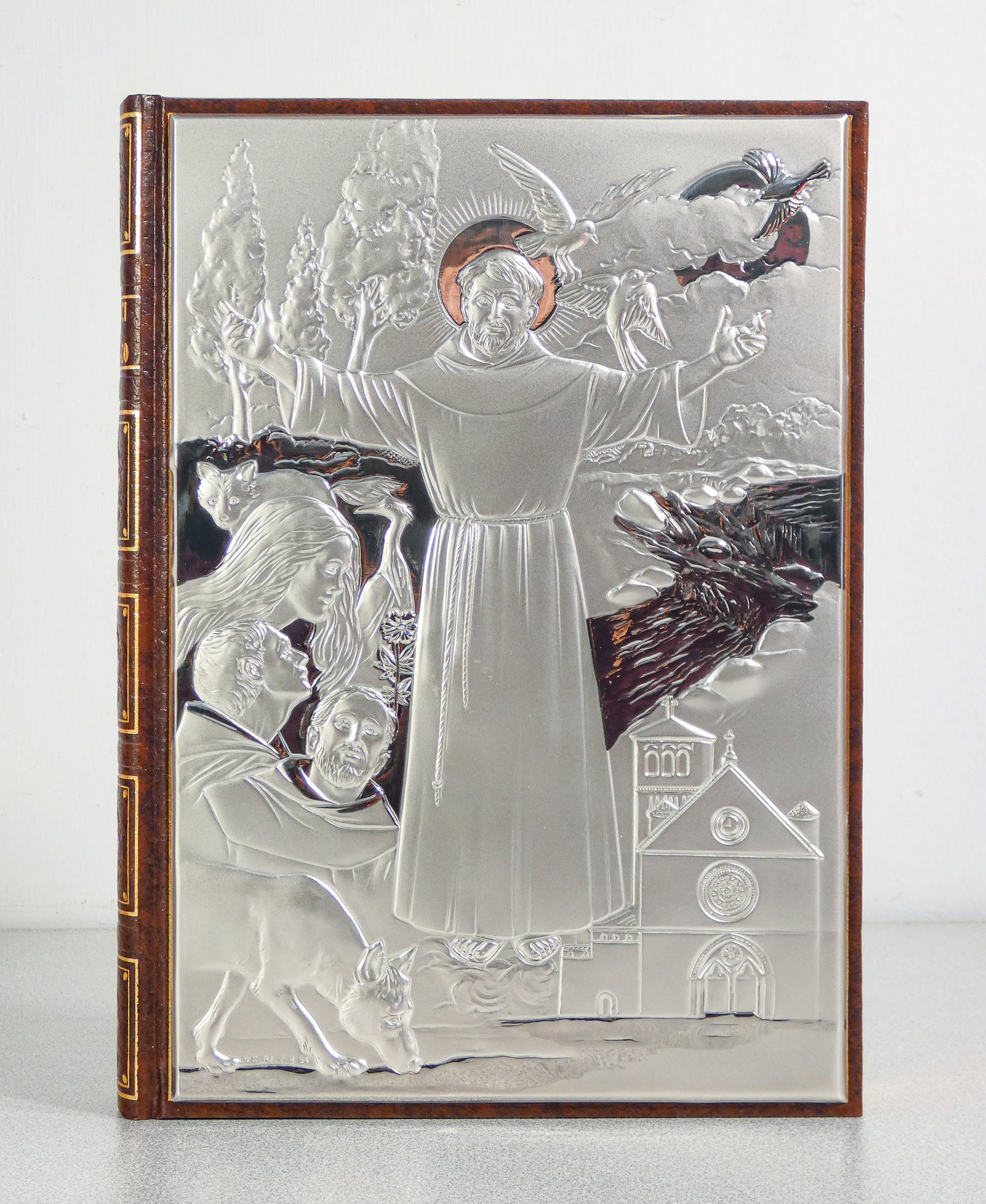 fioretti san francesco bassorilievo argento miniature xv sec saie san paolo 2005
