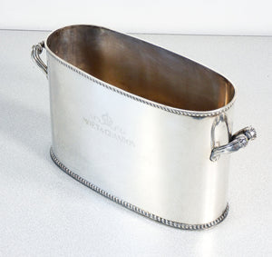 glacette moet chandon placcato argento silverplate secchiello ghiaccio champagne