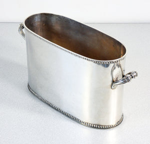 glacette moet chandon placcato argento silverplate secchiello ghiaccio champagne
