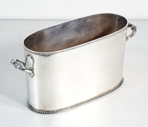 glacette moet chandon placcato argento silverplate secchiello ghiaccio champagne