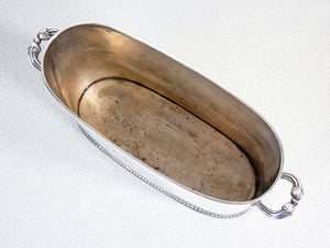 glacette moet chandon placcato argento silverplate secchiello ghiaccio champagne