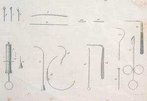 grafica 1800 pastore incisione medicina chirurgia oculistica oftalmica ottica 2