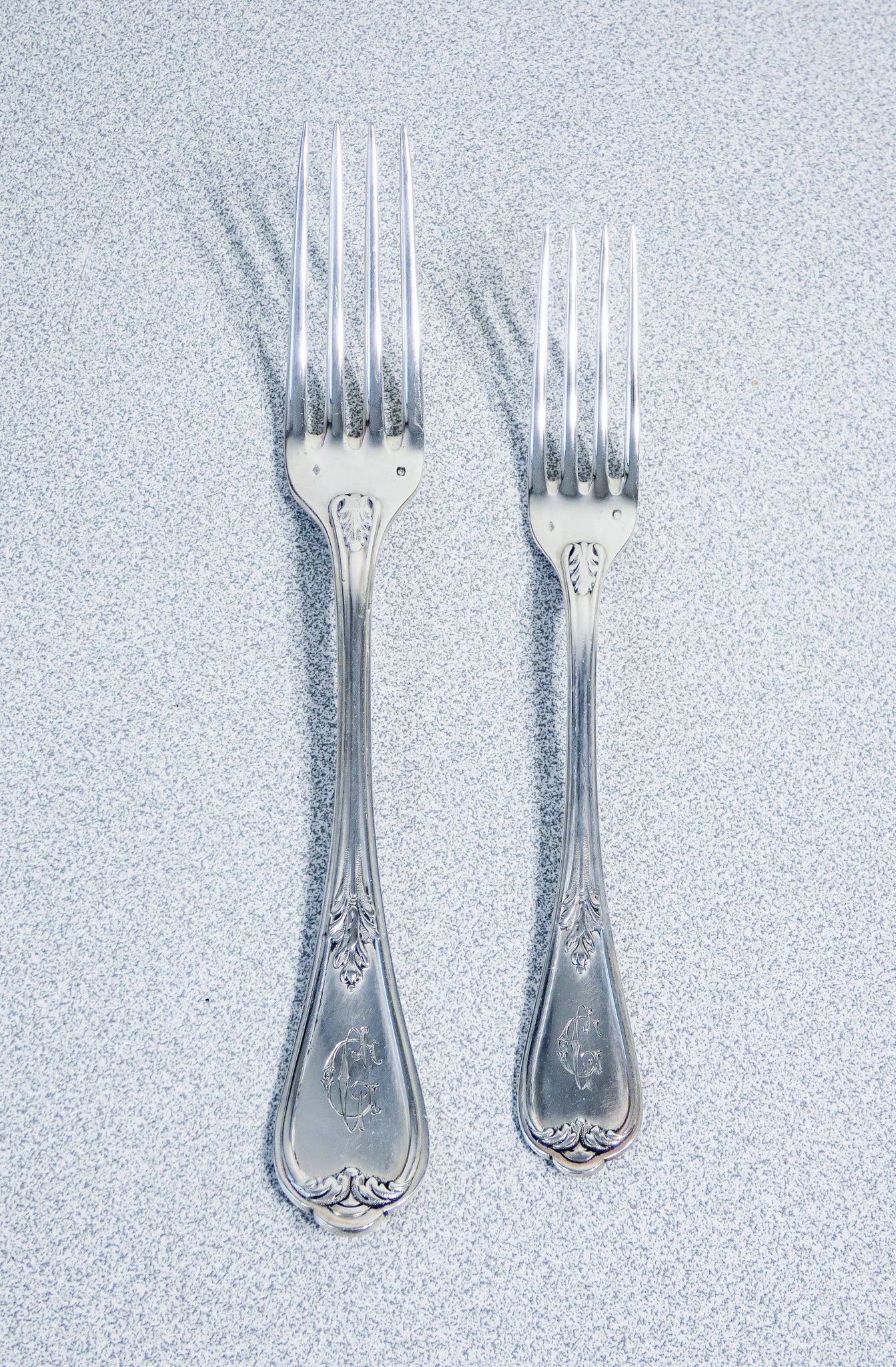 grande servizio posate henri soufflot 93 pz argento 800 epoca 1800 custodia