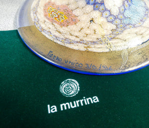 grande vaso vetro soffiato la murrina collezione gli esclusivi pezzo unico