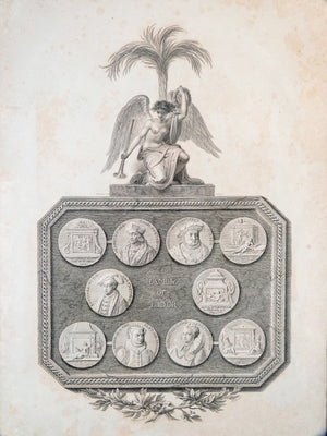 incisione 1794 robert bowyer historic gallery famiglia tudor inghilterra antica