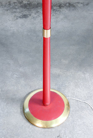 lampada terra design attr arredoluce angelo lelli piantana edge epoca 1940s