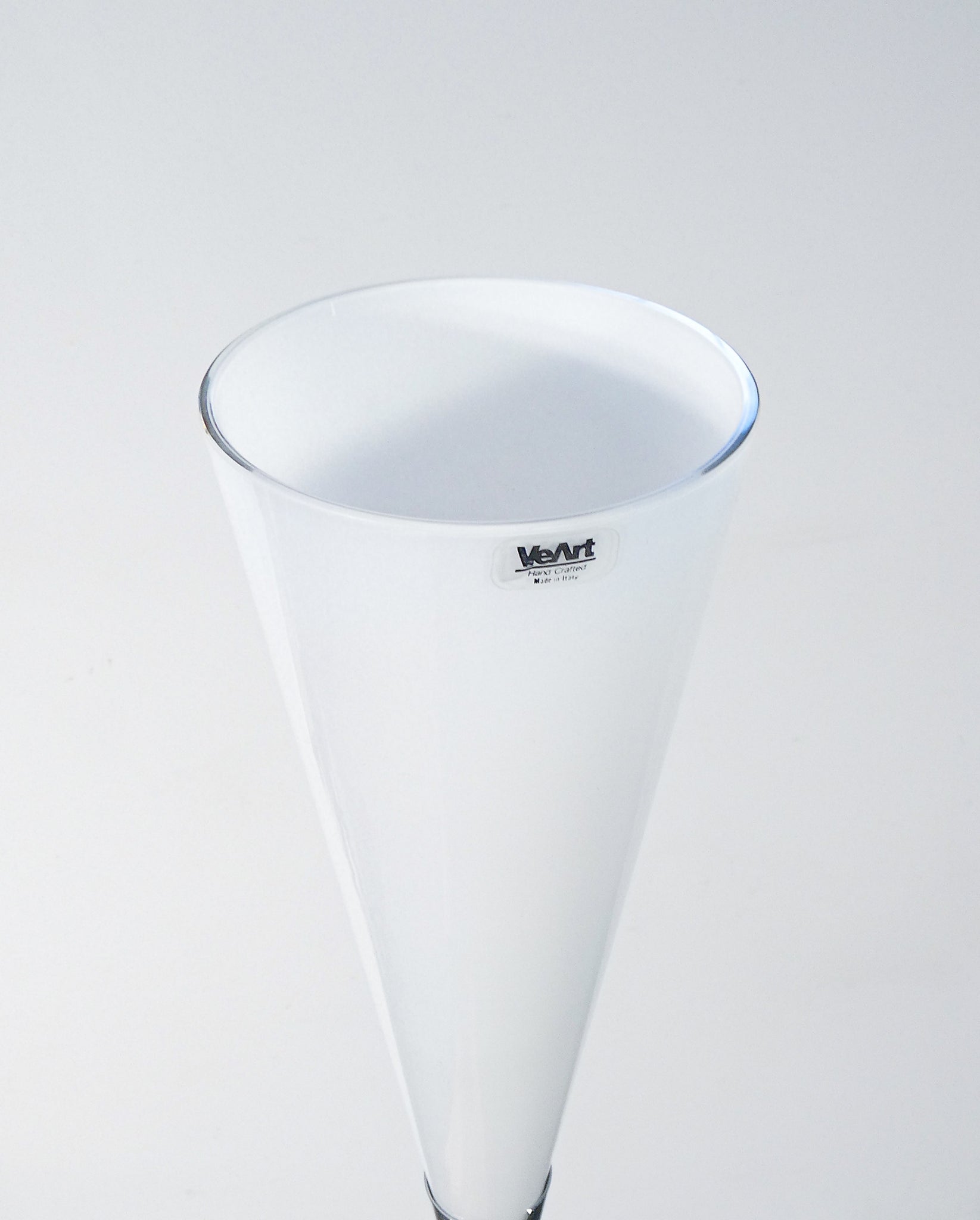 lampada terra design veart vetro soffiato murano cromata piantana 1980s