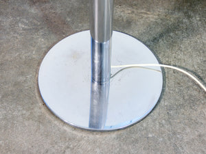 lampada terra p428 design pia guidetti crippa per lumi piantana 1970s cromato