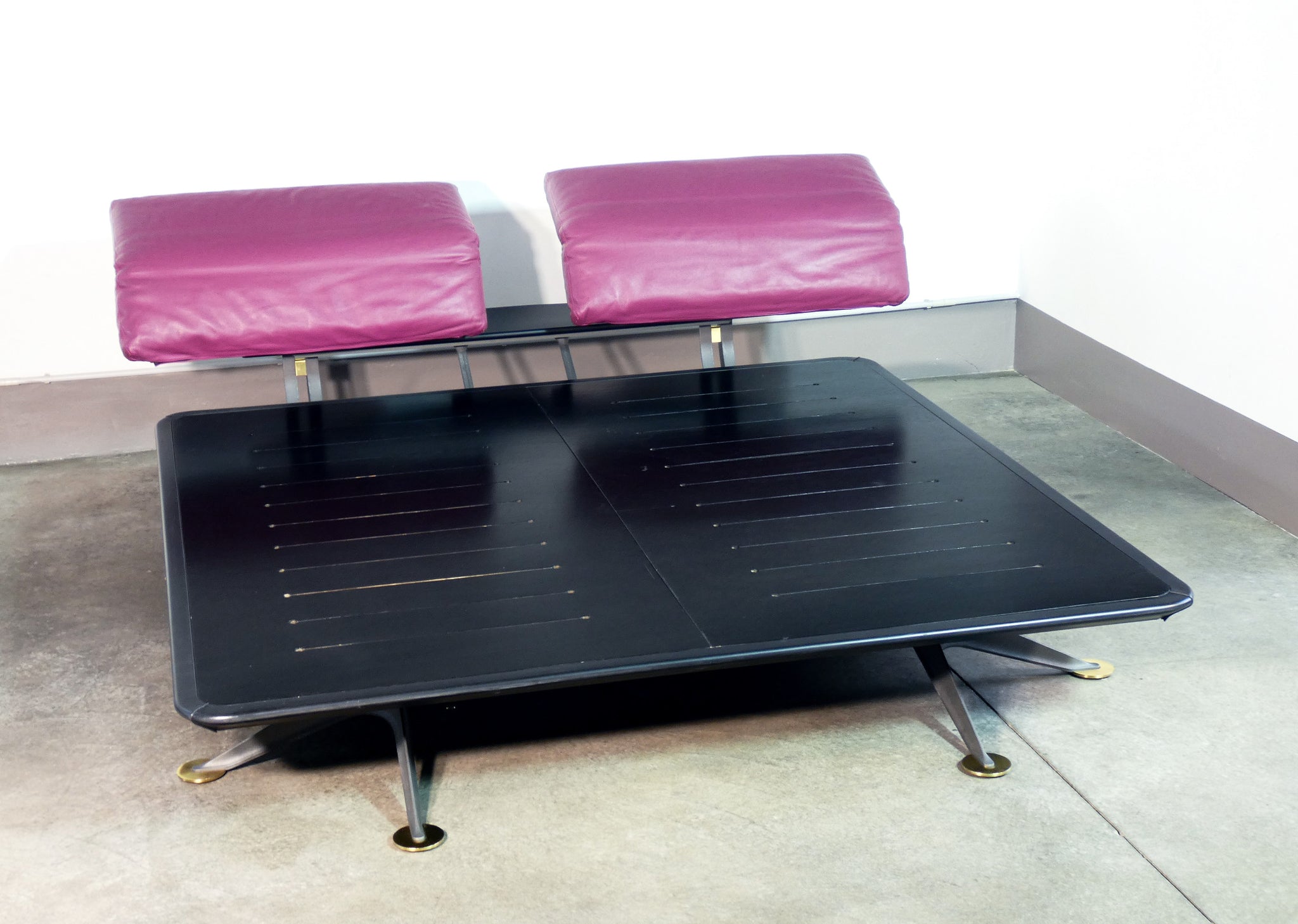 letto adia design paolo piva per beb italia 1980s matrimoniale regolabile