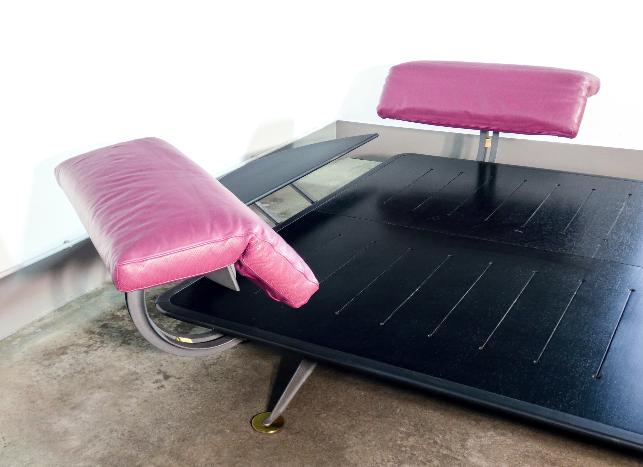 letto adia design paolo piva per beb italia 1980s matrimoniale regolabile