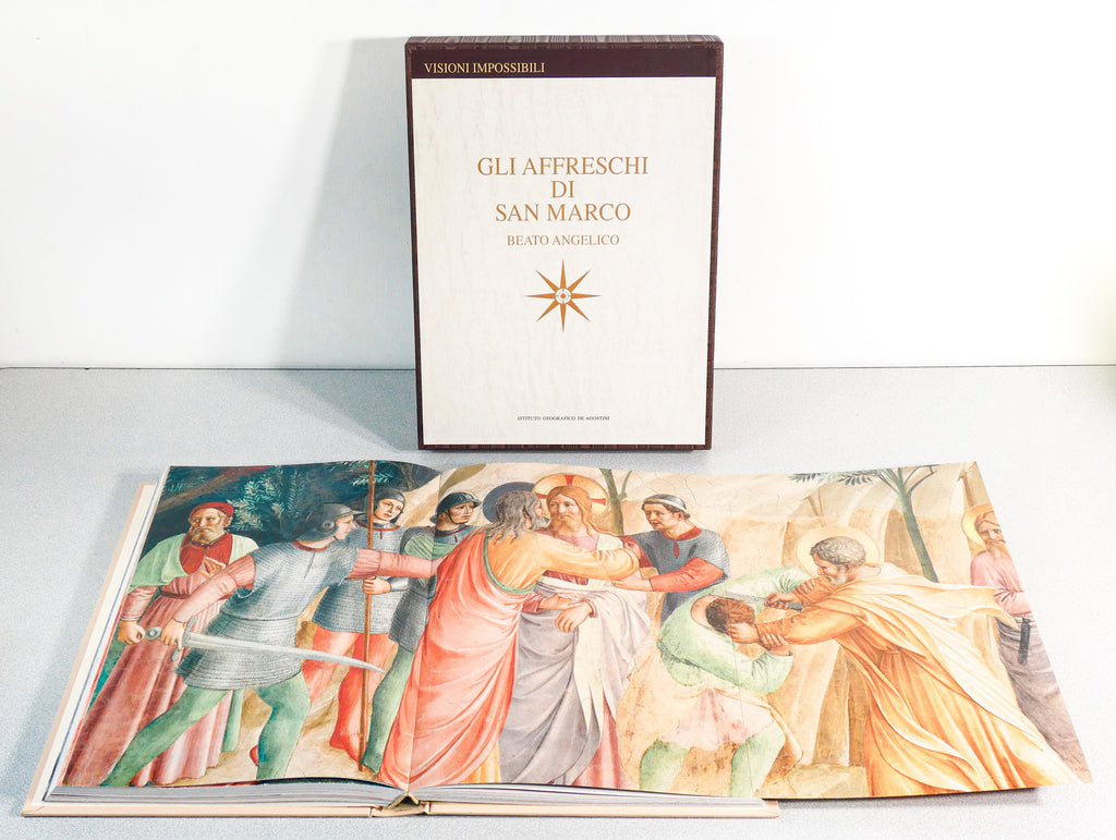libro affreschi di san marco beato angelico dipinti de agostini numerata
