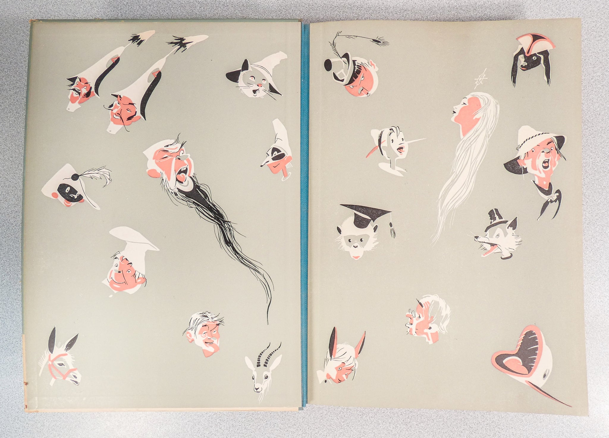 libro avventure pinocchio carlo collodi illustrato fiorenzo faorzi salani 1954