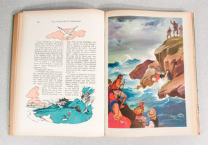 libro avventure pinocchio carlo collodi illustrato fiorenzo faorzi salani 1954