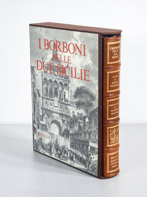 libro collezione borboni due sicilie editalia 1992 cuoio sbalzato ed limitata