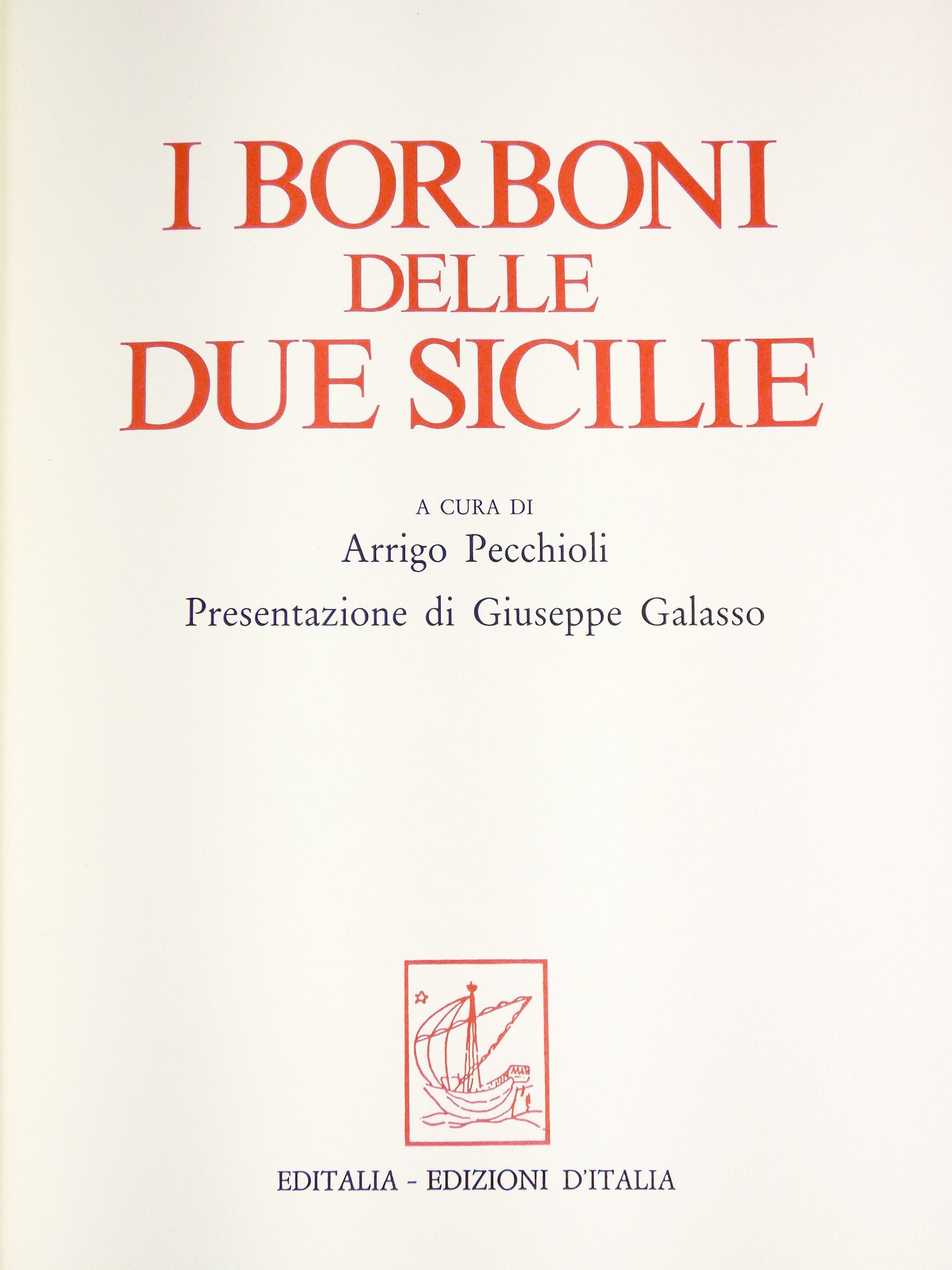 libro collezione borboni due sicilie editalia 1992 cuoio sbalzato ed limitata