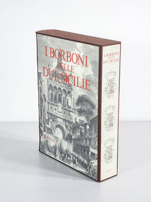 libro collezione borboni due sicilie editalia 1992 cuoio sbalzato ed limitata