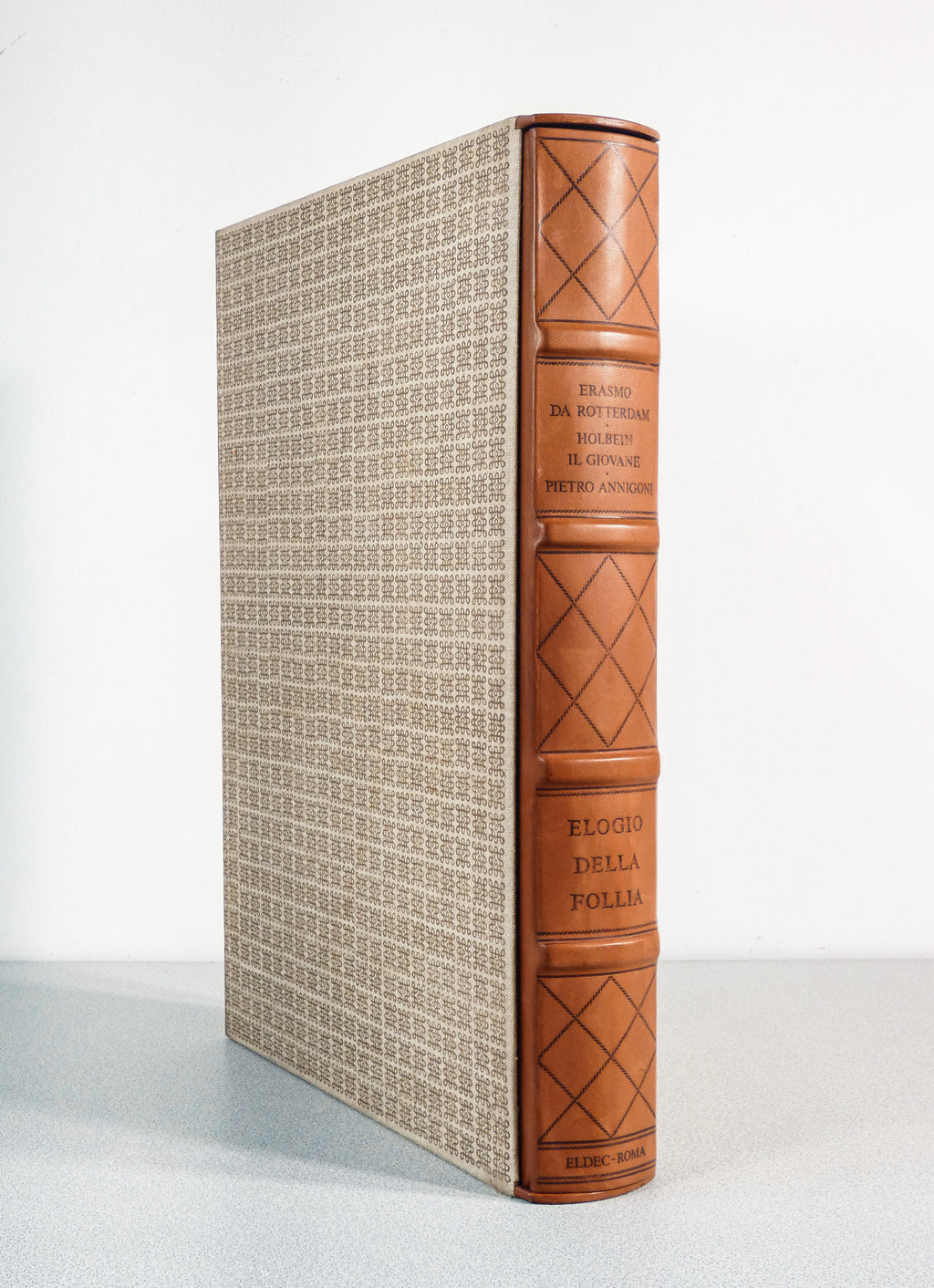 libro elogio della follia erasmo eldec 1978 tavole pietro annigoni numerata