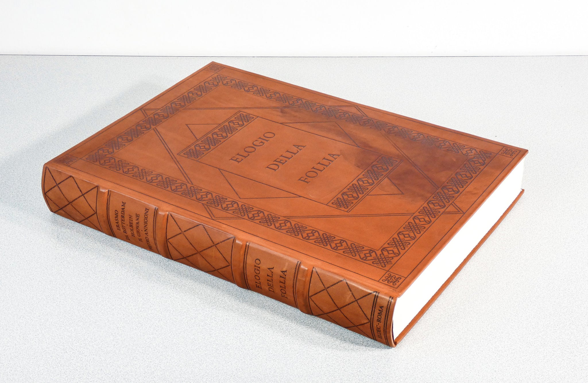 libro elogio della follia erasmo eldec 1978 tavole pietro annigoni numerata