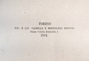 libro epoca trattato medicina legale secondo laura 1874 medico dottore volume