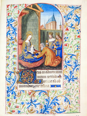 libro ore jean colombe xv sec manoscritto codice miniato libro fascimile