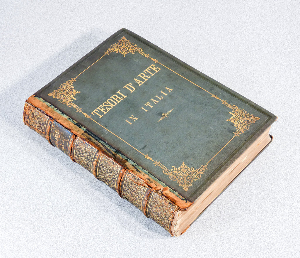 libro tesori d arte dell italia c de lutzow 1886 405 incisioni stampe grafiche
