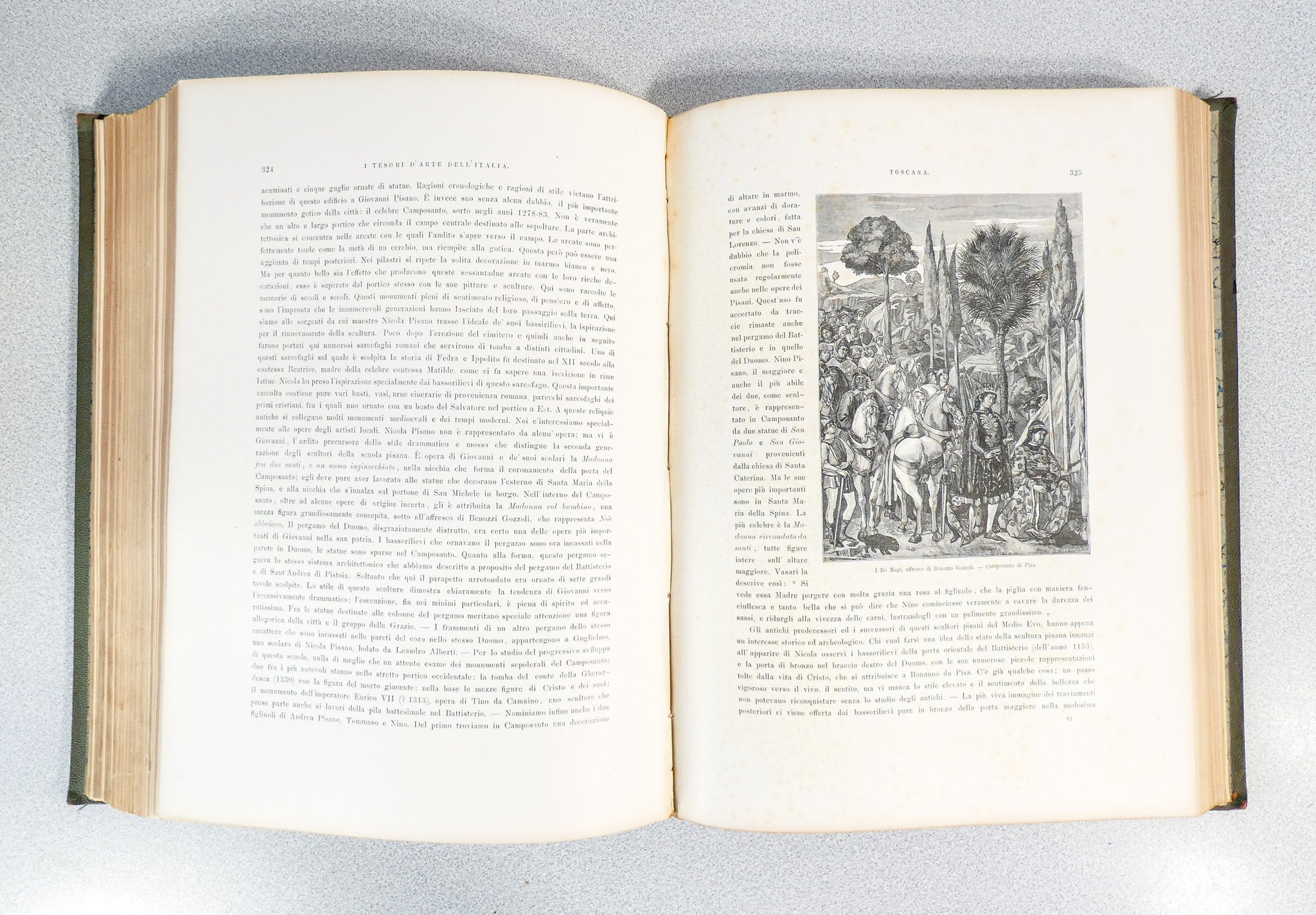 libro tesori d arte dell italia c de lutzow 1886 405 incisioni stampe grafiche