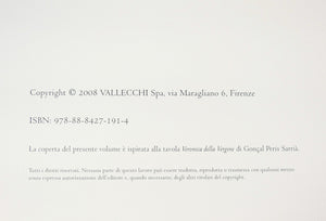 libro volti della vergine vallecchi 2008 teca ed limitata numerata collezione